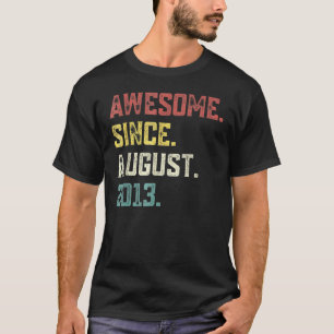 9 Jahre alte Legende seit August 2013 9. Geburtsta T-Shirt