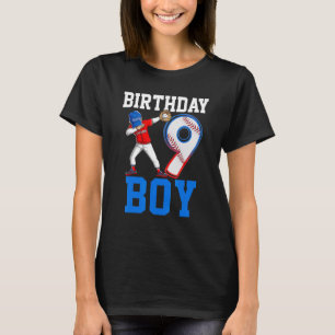 9 Jahre alter Baseball Themenspion 9. Geburtstagsp T-Shirt