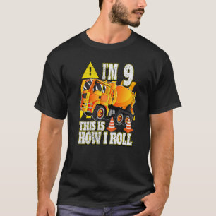 9 Jahre alter Betonmischwagen T-Shirt
