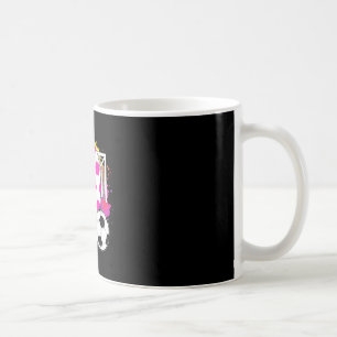 9 Jahre altes Geburtstagskind 9. Geburtstag Fußbal Kaffeetasse