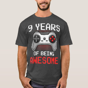 9 Jahre altes Videospiel 9. Geburtstag für Kinder  T-Shirt
