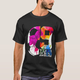 9 Jahre Awesome Fußball 9. Geburtstag _2  T-Shirt