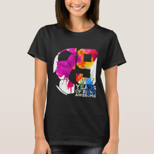 9 Jahre Awesome Fußball 9. Geburtstag _2 T-Shirt