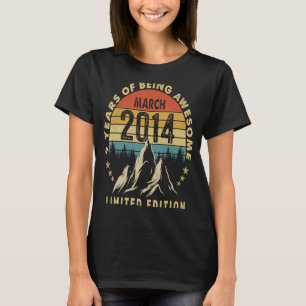 9 Jahre Phantastisch seit März 2014 9. Geburtstag T-Shirt