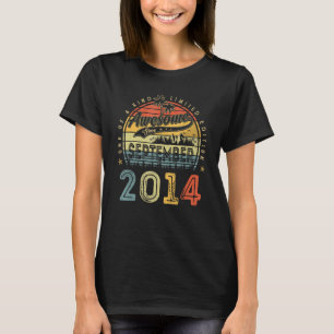 9 Jahre Phantastisch seit September 2014 9. Geburt T-Shirt