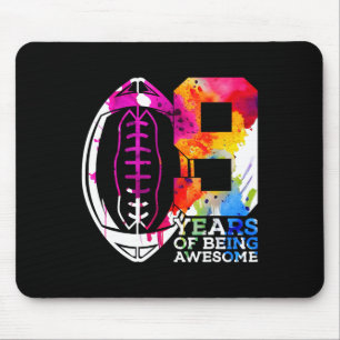 9 Jahre Phantastischer Fußball 9. Geburtstag Mousepad