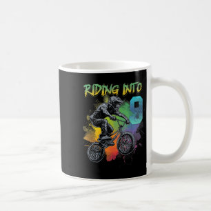 9-jähriges Bmx Geburtstag Junge Rad 9. Kaffeetasse