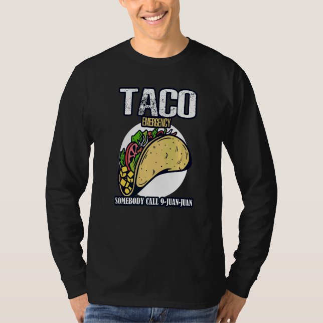 9 Juan Juan Mexico Taco Nothilfe Cinco De Ma T-Shirt (Vorderseite)