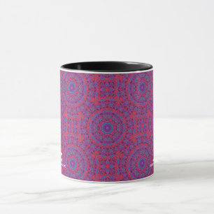 9. Kaleidoskop-Kunst Tasse