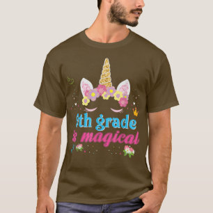 9. Klasse ist magisches Einhornmädchen zurück zur T-Shirt