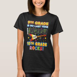 9. Klasse ist so im letzten Jahr 10. Steine zurück T-Shirt