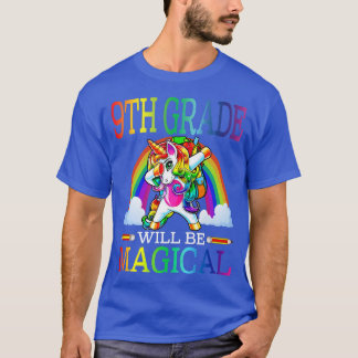 9. Klasse wird magische Einhorn wieder in die Schu T-Shirt