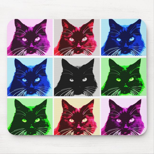9 Lebkatze Mousepad (Vorne)