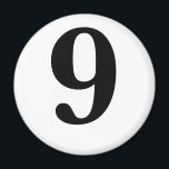 9 MAGNET<br><div class="desc">Zahlen auf Magneten</div>