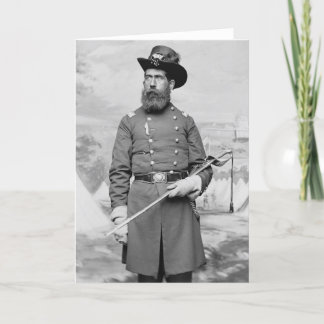 9. Massachusetts-Offizier, 1860s Karte