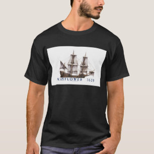 9 mayflower Schiff T-Shirt