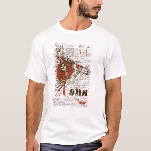 9 mm T-Shirt (Vorderseite)