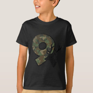 9 Neunjährige Junge Neunte Geburtstagslandschaft C T-Shirt