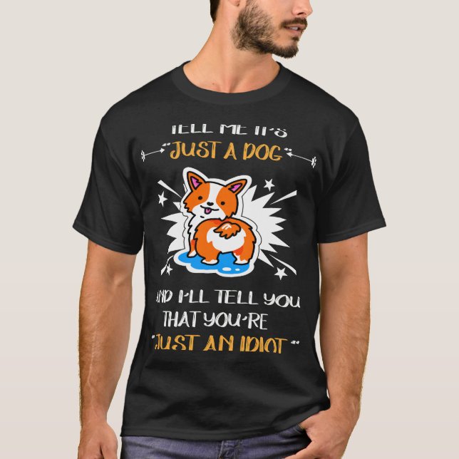 9 Nur ein Idiot 72 T-Shirt (Vorderseite)