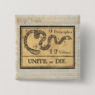 9 Prinzipien, 12 Werte, 912 Projekt-Knopf Button