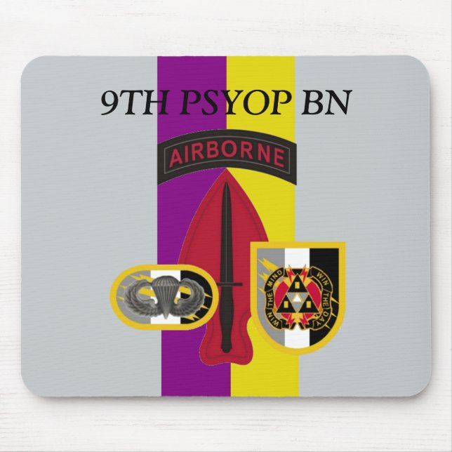 9. PSYOP BATTALION MOUSEPAD (Vorne)