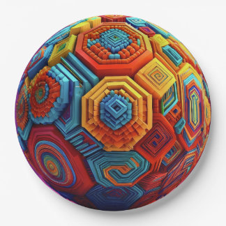 9" runder Papier-Teller Pappteller