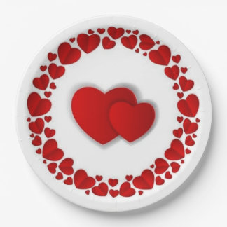 9" Rundpapierplatte Pappteller