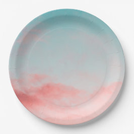 9" Rundpapierplatte Pappteller