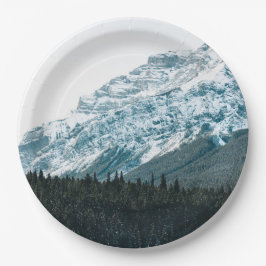 9" Rundpapierplatte Pappteller