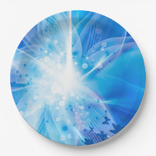 9" Rundpapierplatte Pappteller