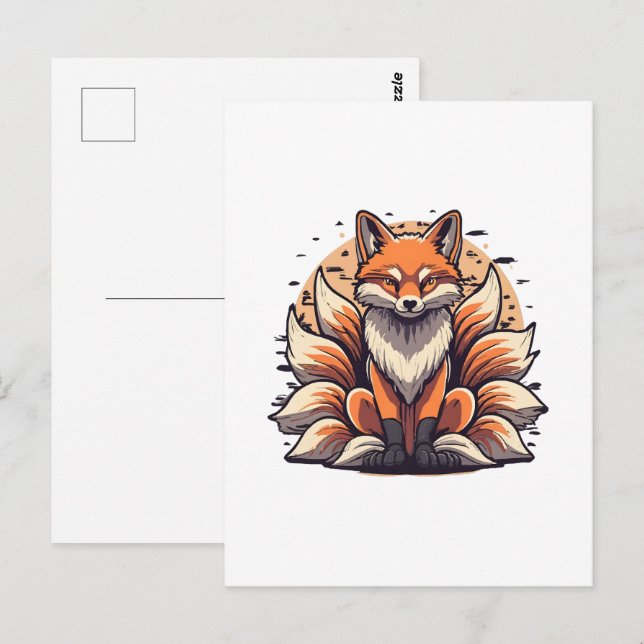 9 Schwalbenschwanz Postkarte (Vorne/Hinten)
