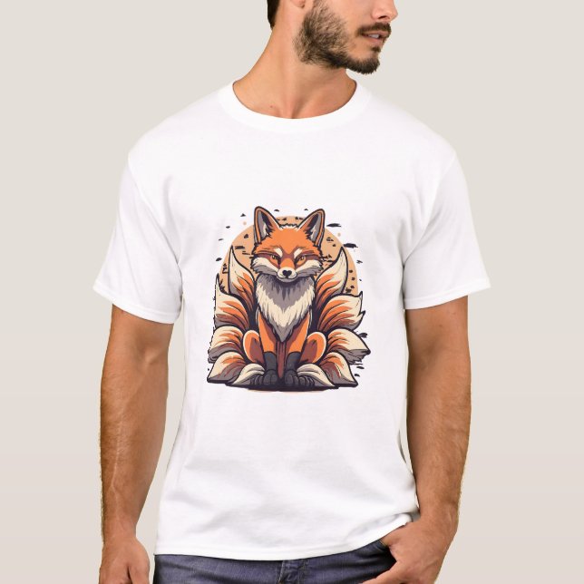 9 Schwalbenschwanz T-Shirt (Vorderseite)