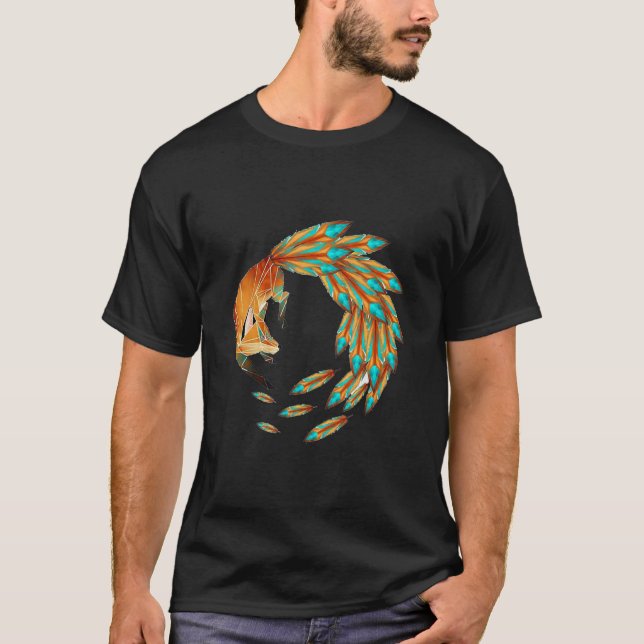 9 Schwanzfuchs-T - Shirt (Vorderseite)