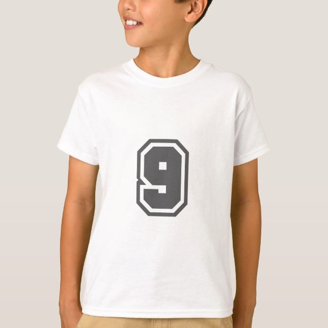 9 T-Shirt (Vorderseite)