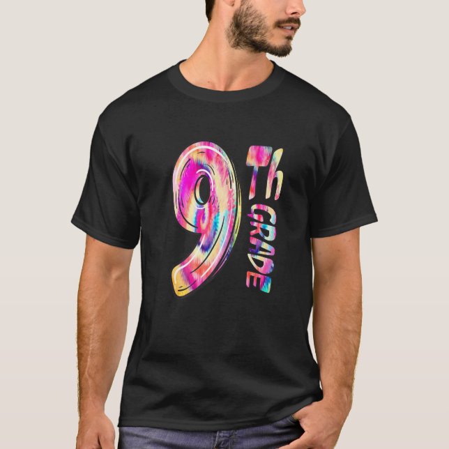 9. T-Shirt Hello Ninth Grade Squad Funny Back T (Vorderseite)