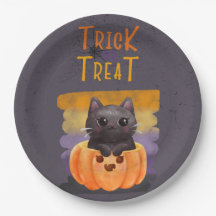 9" Teller für Trick oder Treten