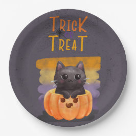 9" Teller für Trick oder Treten