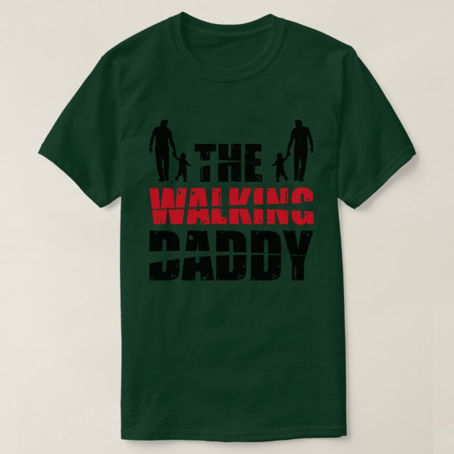 9 the walking dad T-Shirt (Design vorne)