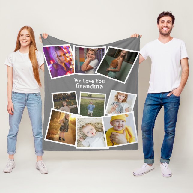 9 Vorlage und Personalisierter Text Fleecedecke (Beispiel)