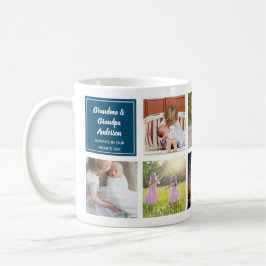 9 x Foto Collage Grandkids Geschenk an Großeltern Kaffeetasse