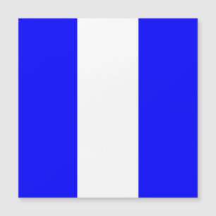 9 Zeichen des nautischen Alphabets Magnetkarte