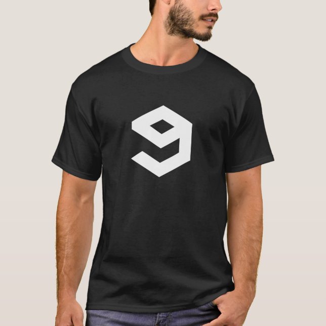 9gag (Schwarzes) T-Shirt (Vorderseite)