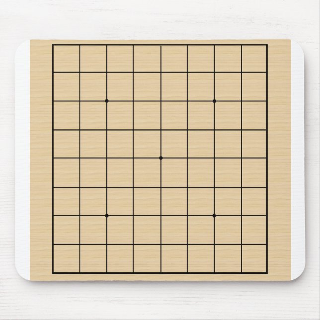 9x9 gehen Brett Mousepad (Vorne)