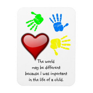 A0001.I machte einen Unterschied im Leben.Magnet.1 Magnet