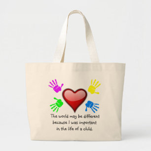 A0001. Ich unterschied bezüglich des Life.Bag.2 Jumbo Stoffbeutel