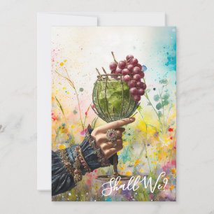 *~* A101 Cocktail 25 FOTO  Übermäßig  JUNGGESELLIN Einladung