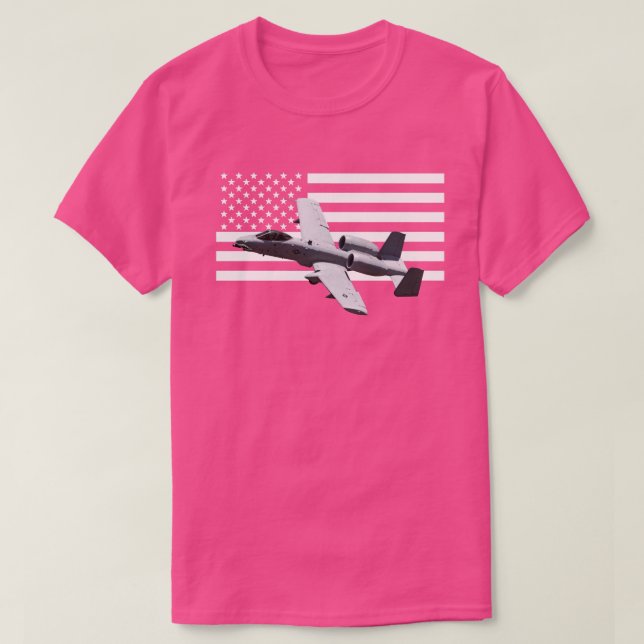 A10 A10 Thunderbolt Warthog Brrt Shark mouth Pull T-Shirt (Design vorne)