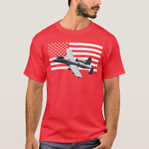 A10 A10 Thunderbolt Warthog Brrt Shark mouth T-Shirt