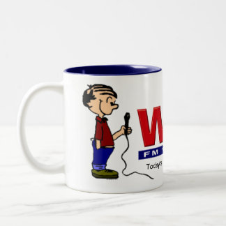 A12 - WCDO Ansager-Typ-Kaffee-Tasse Zweifarbige Tasse