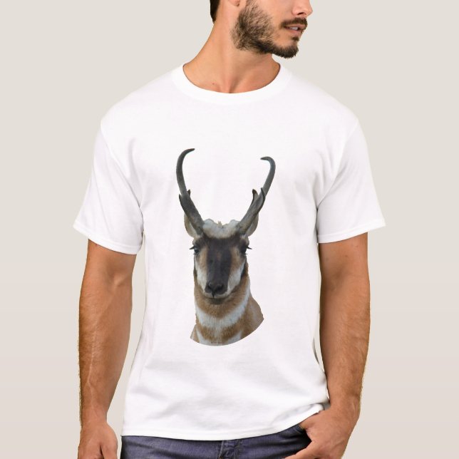 A19 Pronghorn Antilopen-dunkler T-Shirt (Vorderseite)